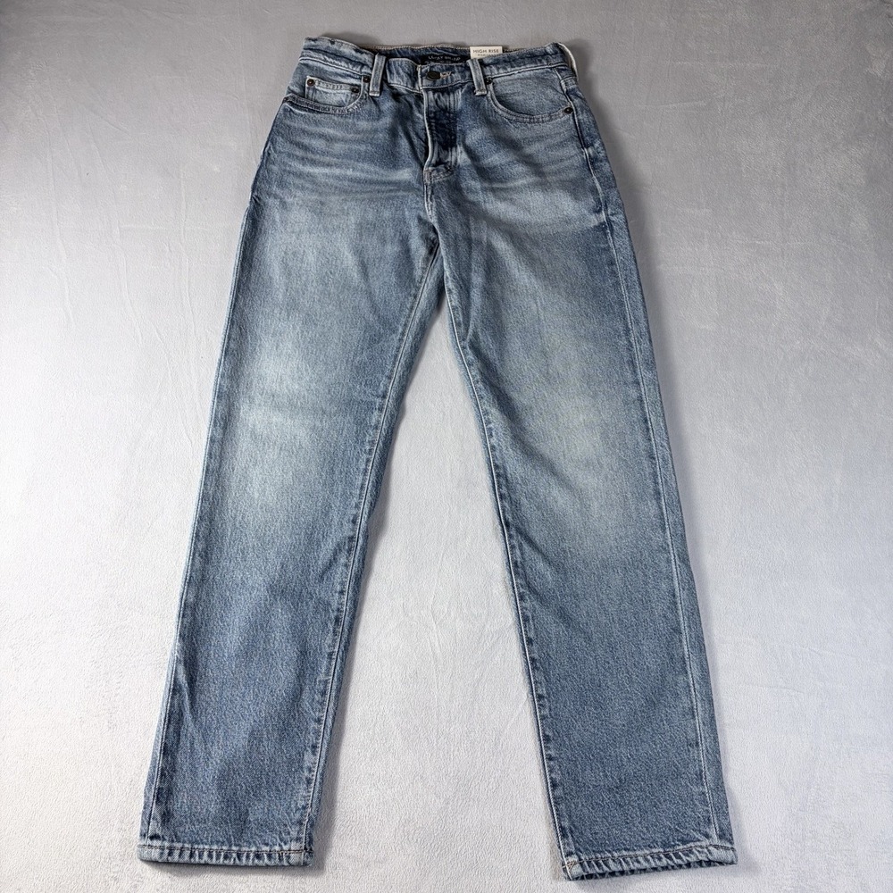 Lucky Brand High Rise Mom Jeans Drew Medium‎ Wash  Size 0/25A New With Tag.